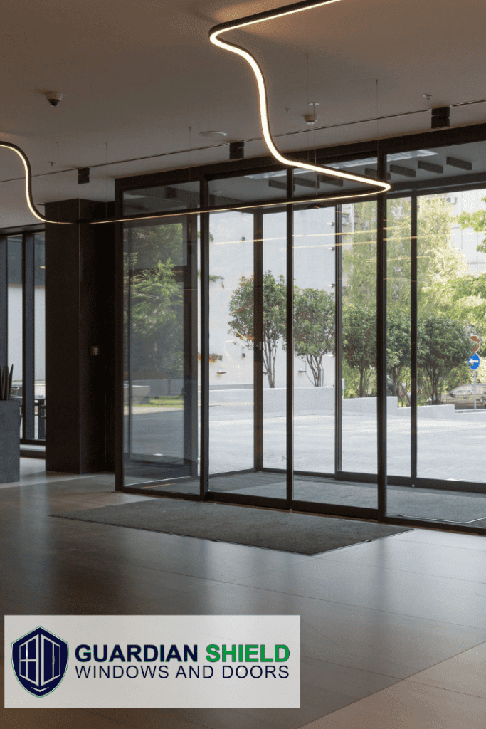 commercial automatic sliding door near me