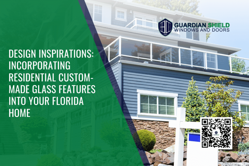 custom glass features for homes