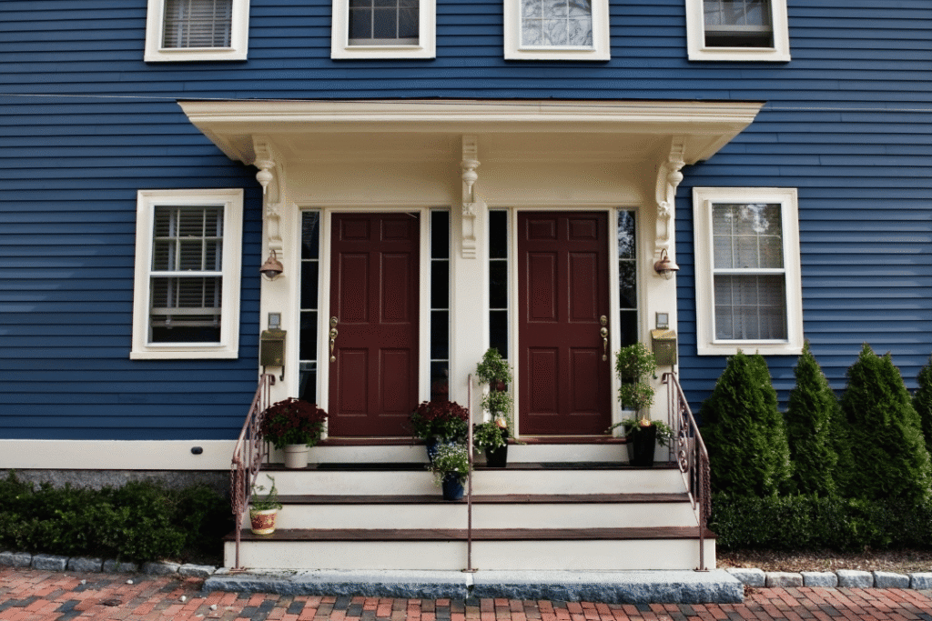 Stylish hurricane-rated front doors