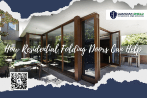 how residential folding doors can help - guardian shield windows and doors