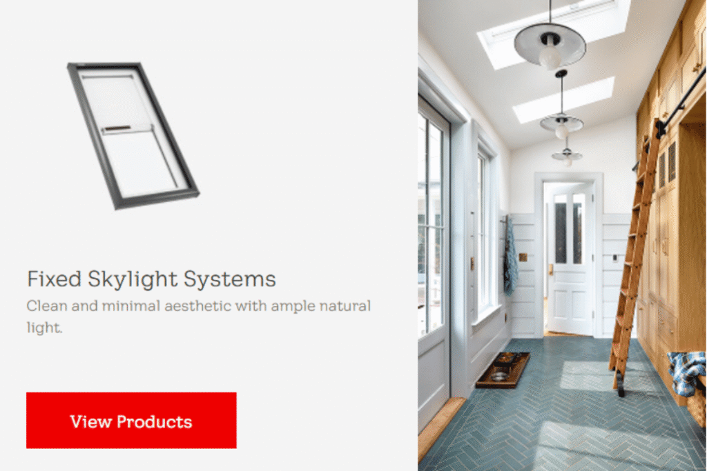 fixed skylight systems