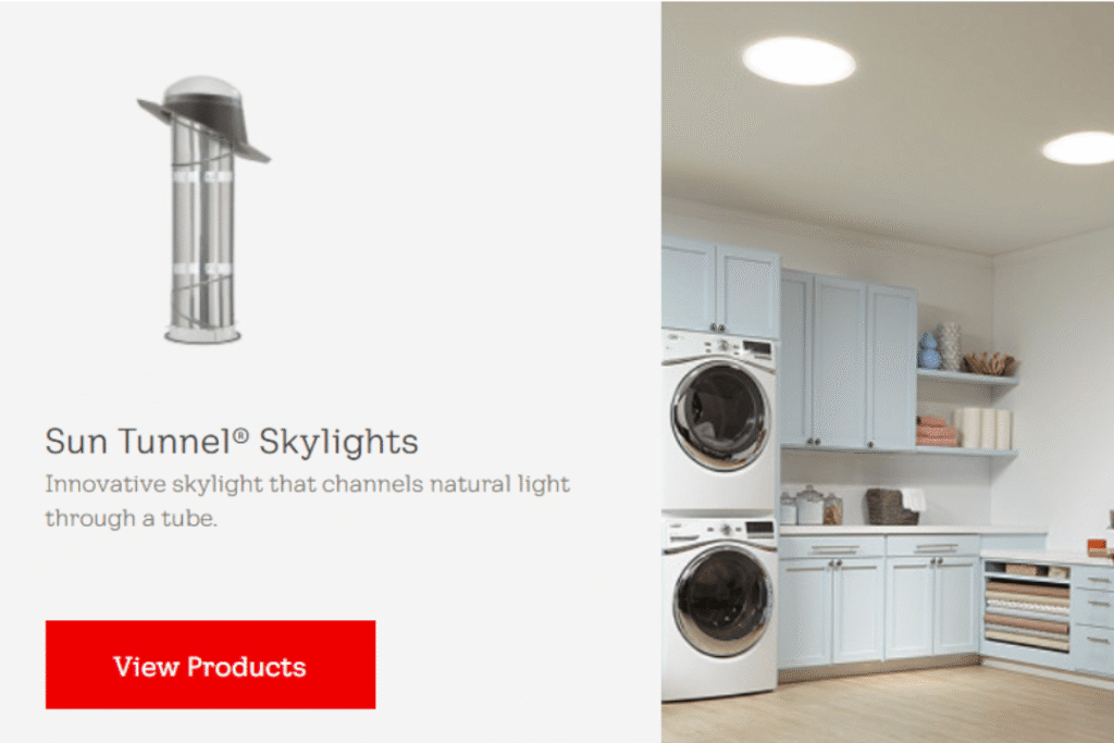 sun tunnel skylights