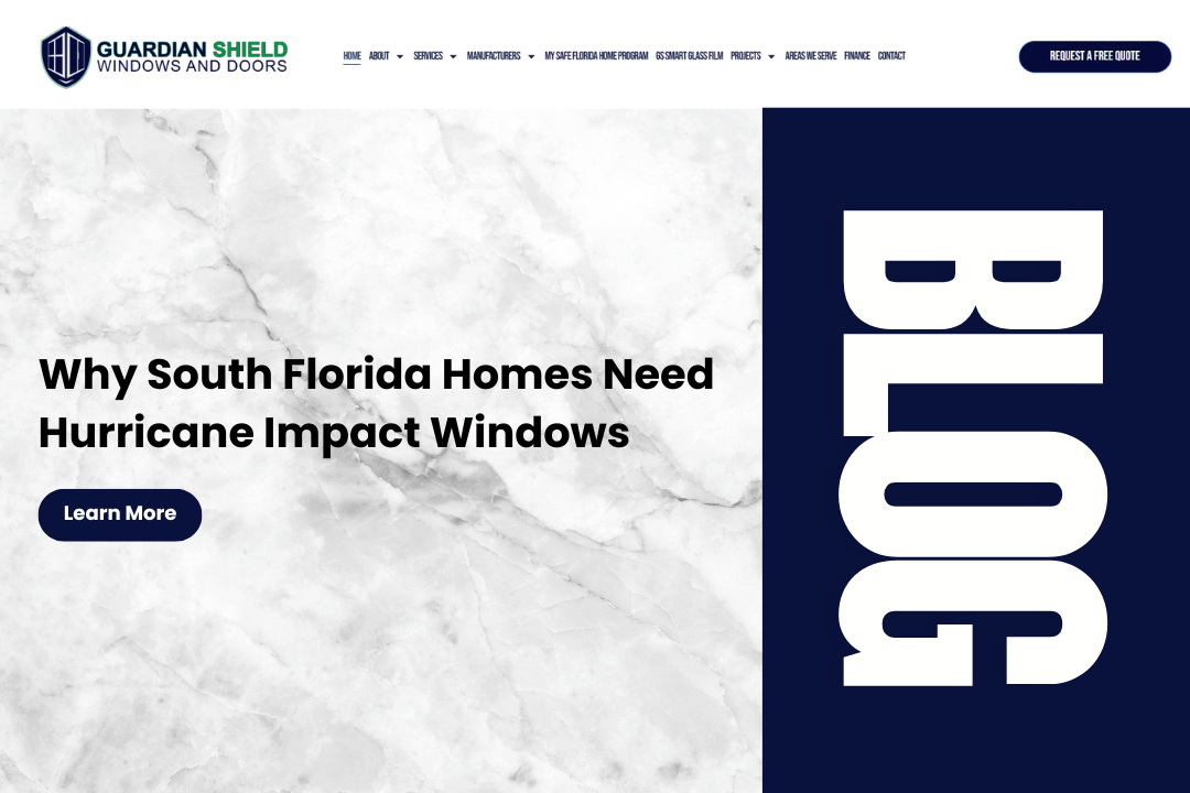 Why South Florida Homes Need Hurricane Impact Windows More Than Ever - Guardian Shield Windows and Doors
