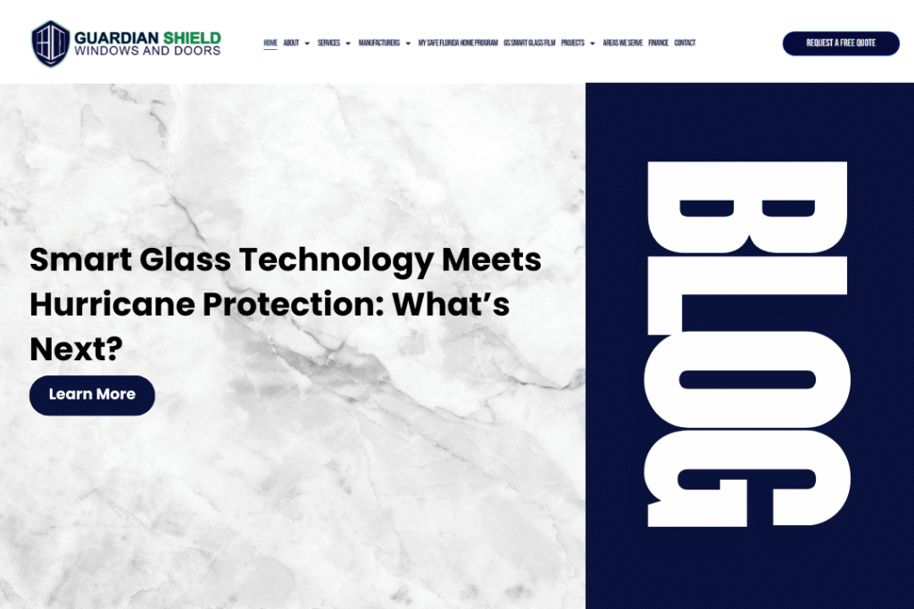 Smart Glass Technology Meets Hurricane Protection What’s Next - Guardian Shield Windows