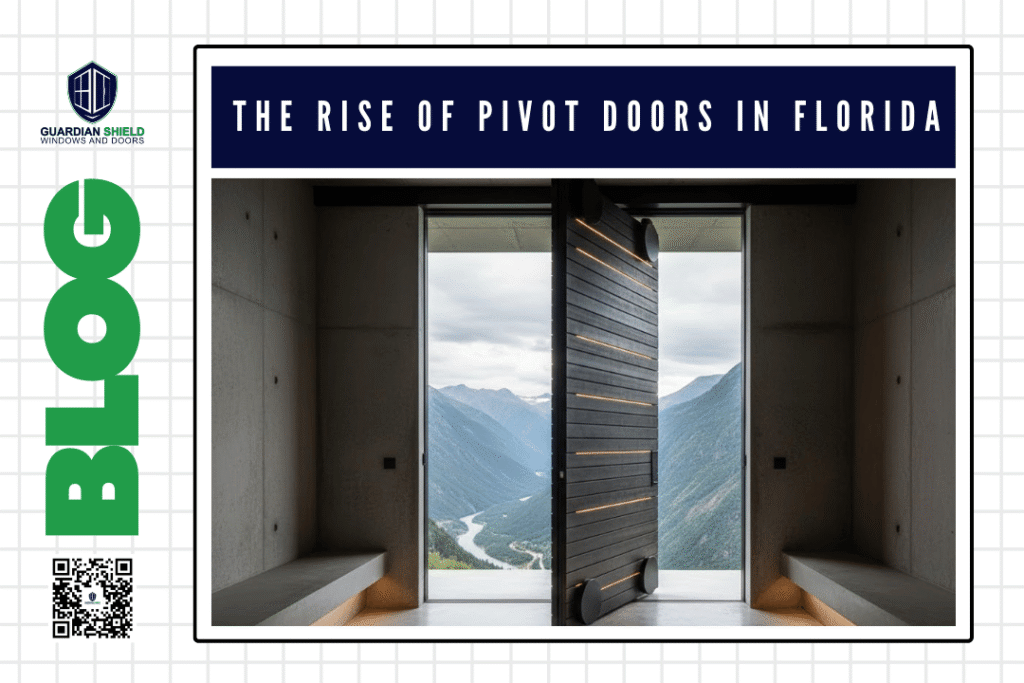 The Rise of Hurricane-Rated Pivot Doors in Florida’s Modern Home Designs - Guardian Shield Windows and Doors (1)