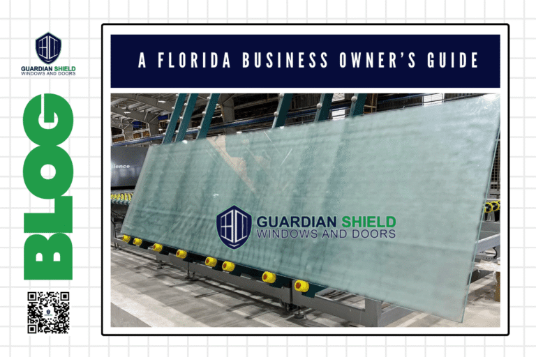 A Florida Business Owner’s Guide to Custom-Made Glass Solutions for Branding & Safety - Guardian Shield Windows and Doors
