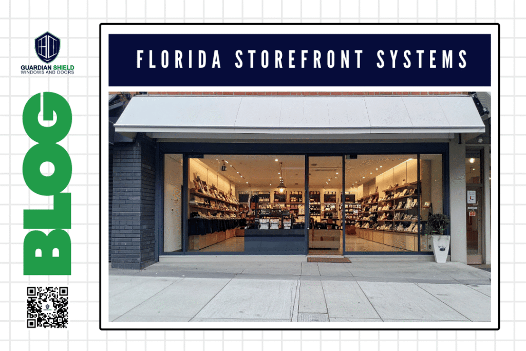Florida Storefront Systems How Modern Commercial Glass Improves Safety, Style & Hurricane Protection - Guardian Shield Windows and Doors