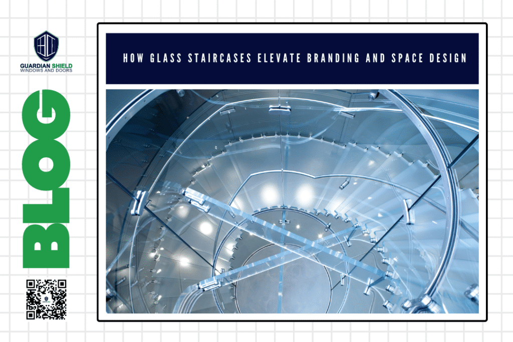 How Glass Staircases Elevate Branding and Space Design for Florida Businesses - Guardian Shield Windows and Doors