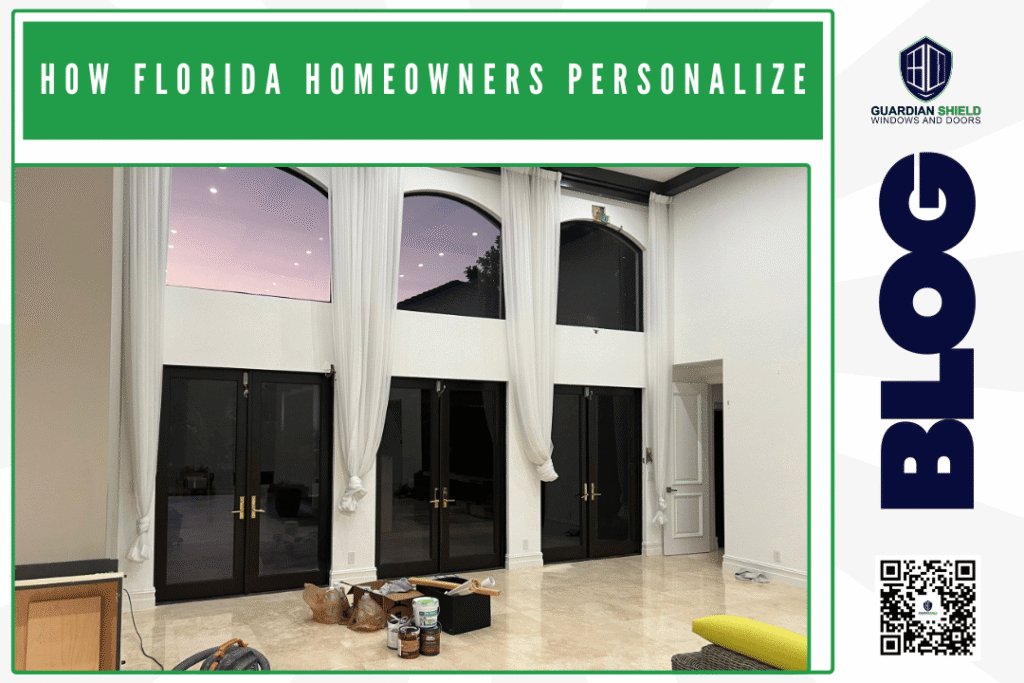 Custom Residential Glass How Florida Homeowners Personalize Doors, Partitions & Railings - Guardian Shield Windows and Doors