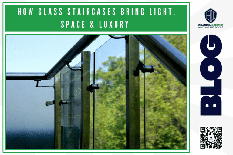 How Glass Staircases Bring Light, Space & Luxury Into Florida Homes - Guardian Shield Windows and Doors