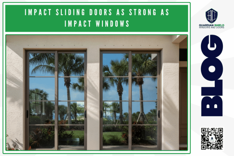 Are Impact Sliding Doors as Strong as Impact Windows