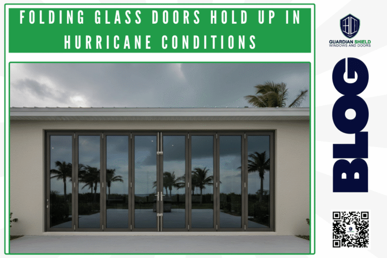Do Folding Glass Doors Hold Up in Hurricane Conditions