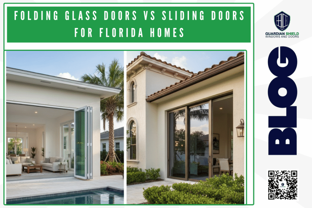 Folding Glass Doors vs Sliding Doors for Florida Homes - Guardian Shield Windows and Doors