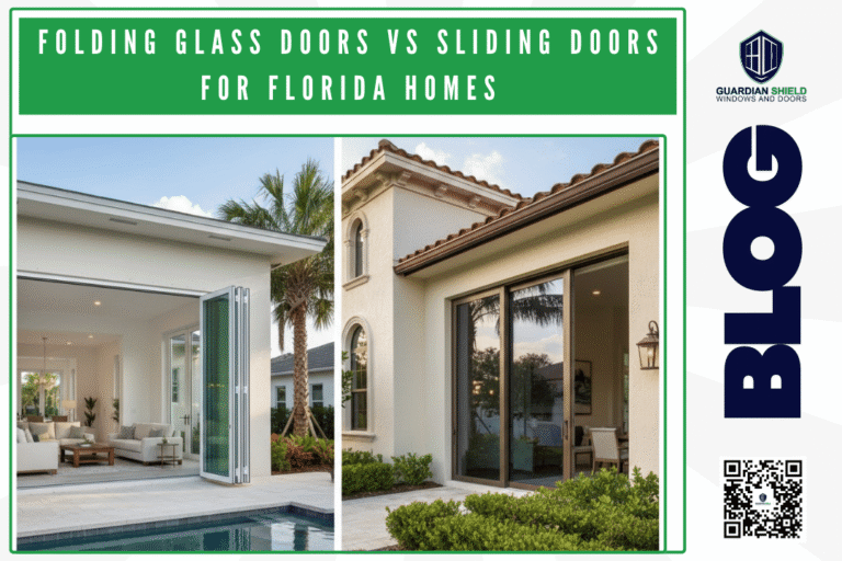 Folding Glass Doors vs Sliding Doors for Florida Homes - Guardian Shield Windows and Doors