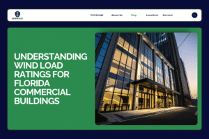 Understanding Wind Load Ratings for Florida Commercial Buildings - Guardian Shield Windows and Doors
