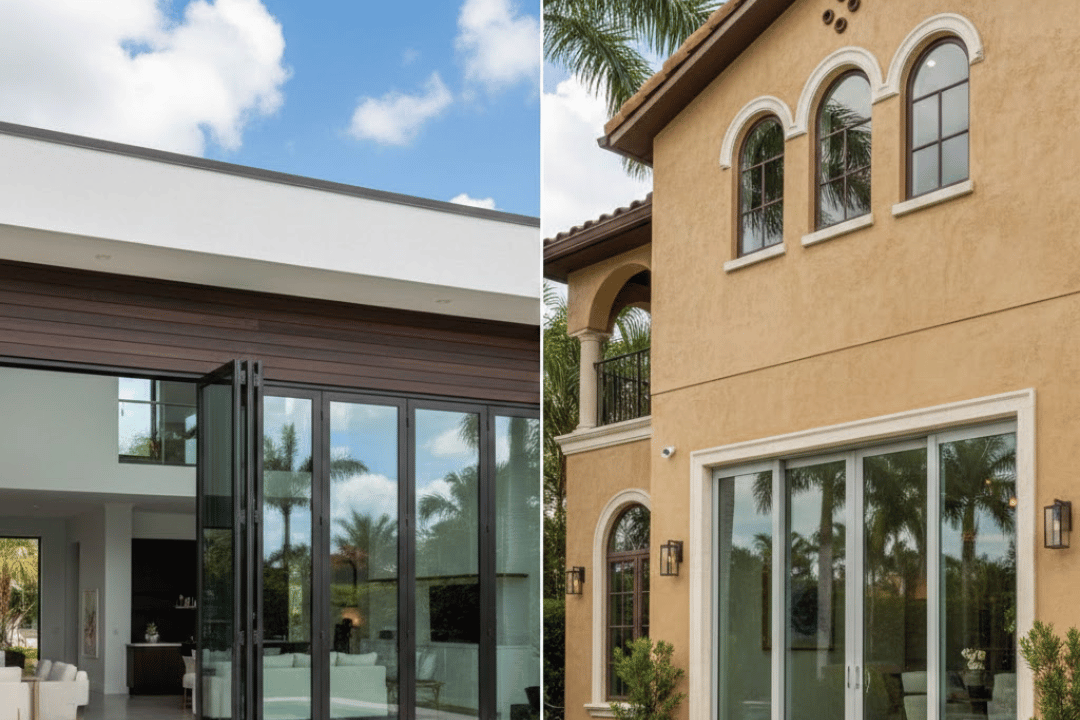 Folding vs Sliding Glass Doors for Florida Homes