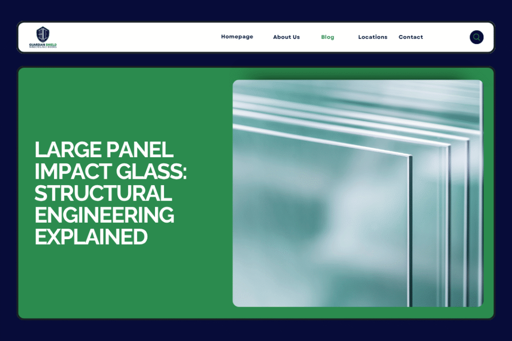 Large Panel Impact Glass Structural Engineering Explained - Guardian Shield Windows and Doors