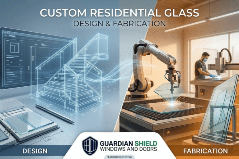 How Custom Residential Glass Is Designed and Fabricated - Guardian Shield Windows and Doors