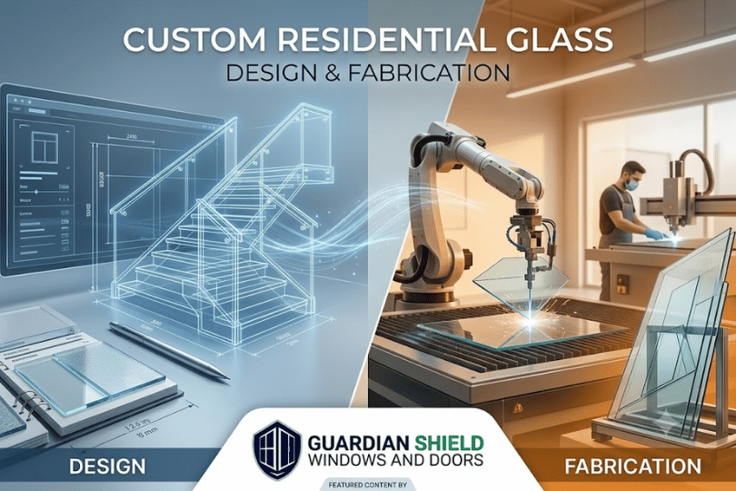 How Custom Residential Glass Is Designed and Fabricated - Guardian Shield Windows and Doors