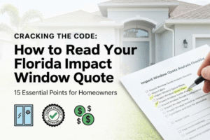 How to Read Your Florida Imapct Window Quote - Guardian Shield Windows and Doors