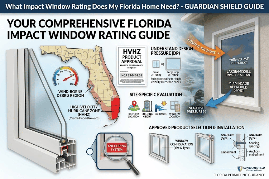 What Impact Window Rating Does My Florida Home Need - Guardian Shield Windows and Doors