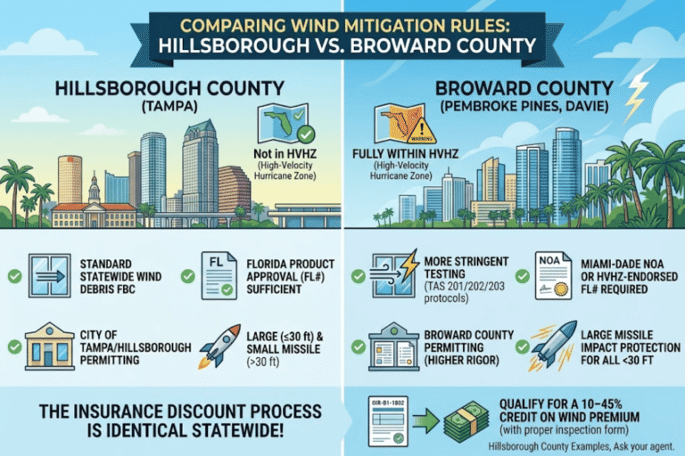 Wind Mitigation Inspections in Hillsborough vs. Broward County_ What Changes - Guardian Shield Windows and Doors