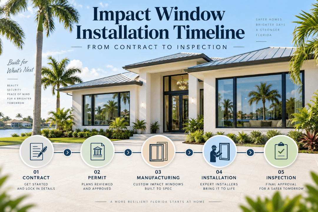 Impact Window Installation Timeline_ From Contract to Inspection - Guardian Shield Windows and Doors