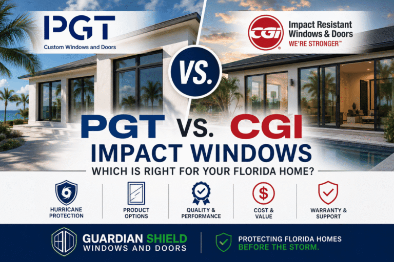 PGT vs. CGI Impact Windows_ Which Is Right for Your Florida Home_ - Guardian Shield Windows and Doors