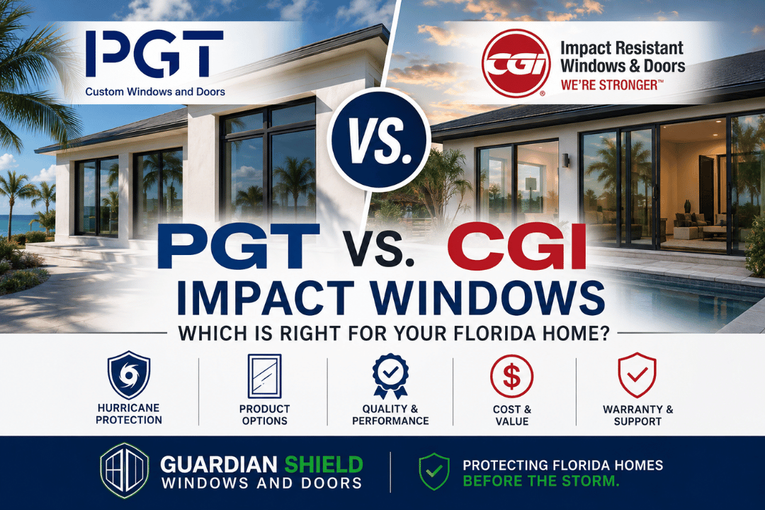 PGT vs. CGI Impact Windows_ Which Is Right for Your Florida Home_ - Guardian Shield Windows and Doors