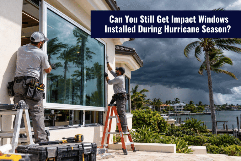 Can You Still Get Impact Windows Installed During Hurricane Season_ - Guardian Shield Windows and Doors