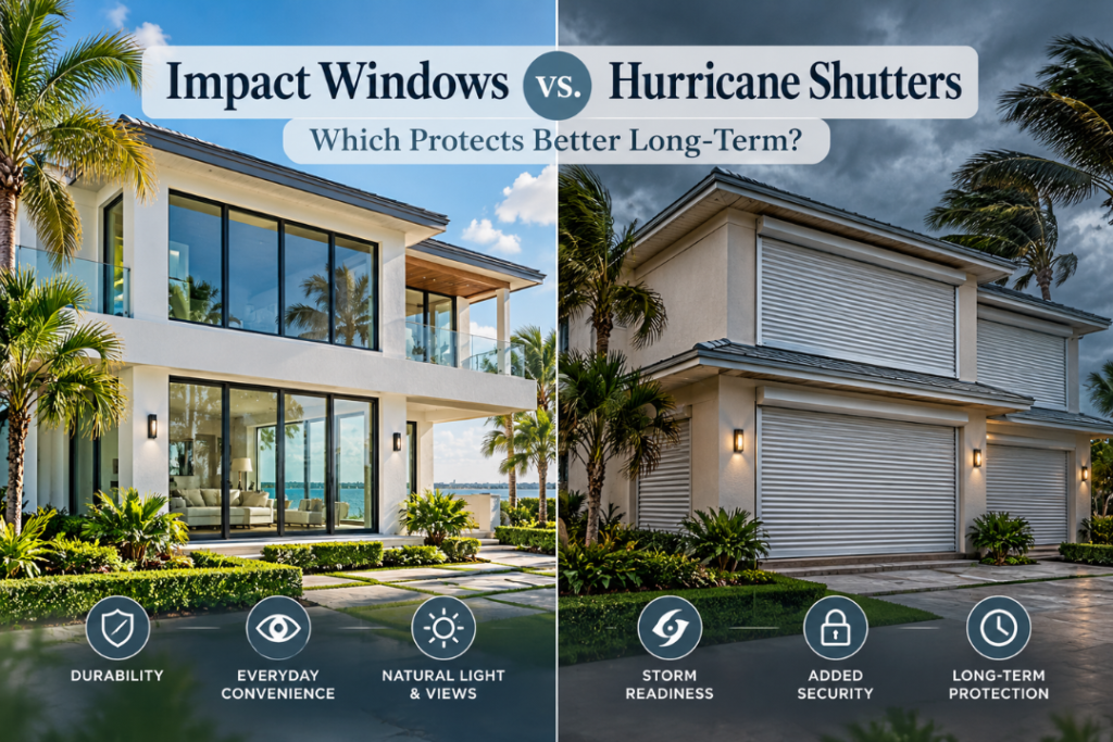 Impact Windows vs. Hurricane Shutters_ Which Protects Better Long-Term_ - Guardian Shield Windows and Doors