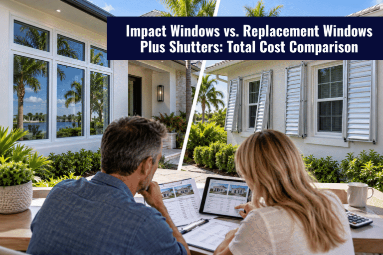 Impact Windows vs. Replacement Windows Plus Shutters_ Total Cost Comparison - Guardian Shield Windows and Doors