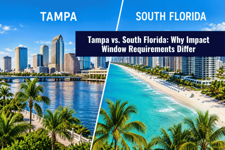 Tampa vs. South Florida_ Why Impact Window Requirements Differ - Guardian Shield Windows and Doors