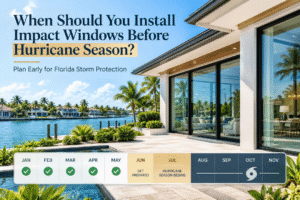 When Should You Install Impact Windows Before Hurricane Season_ - Guardian Shield Windows and Doors