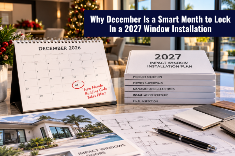 Why December Is a Smart Month to Lock In a 2027 Window Installation - Guardian Shield Windows and Doors