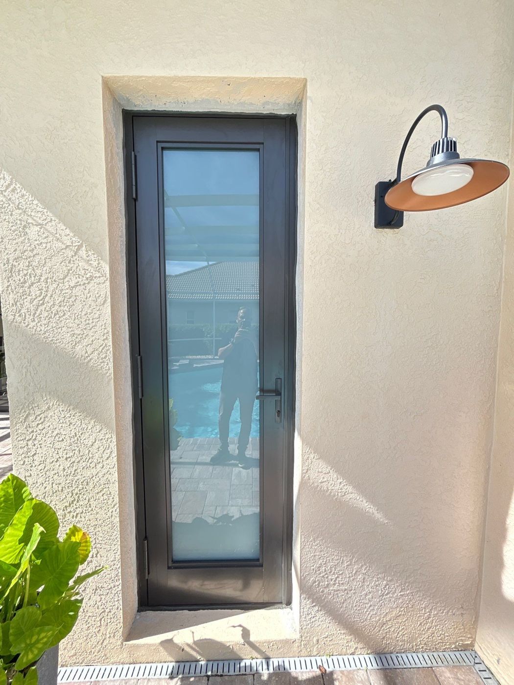 After: bronze ECO aluminum impact windows, Lutz FL