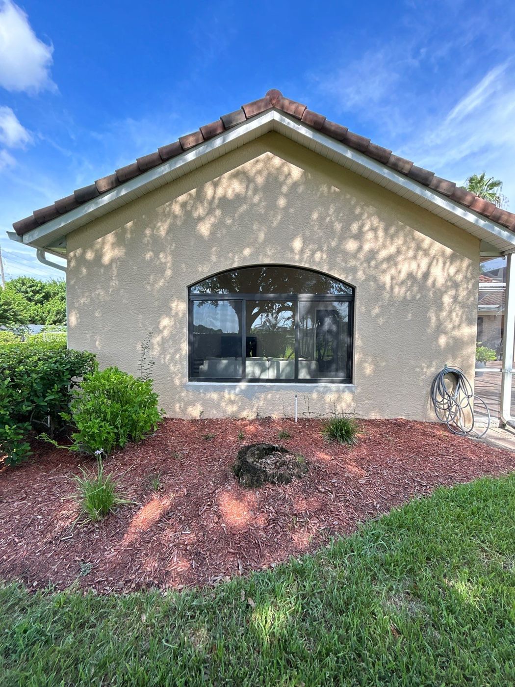 After: bronze ECO aluminum impact windows, Lutz FL