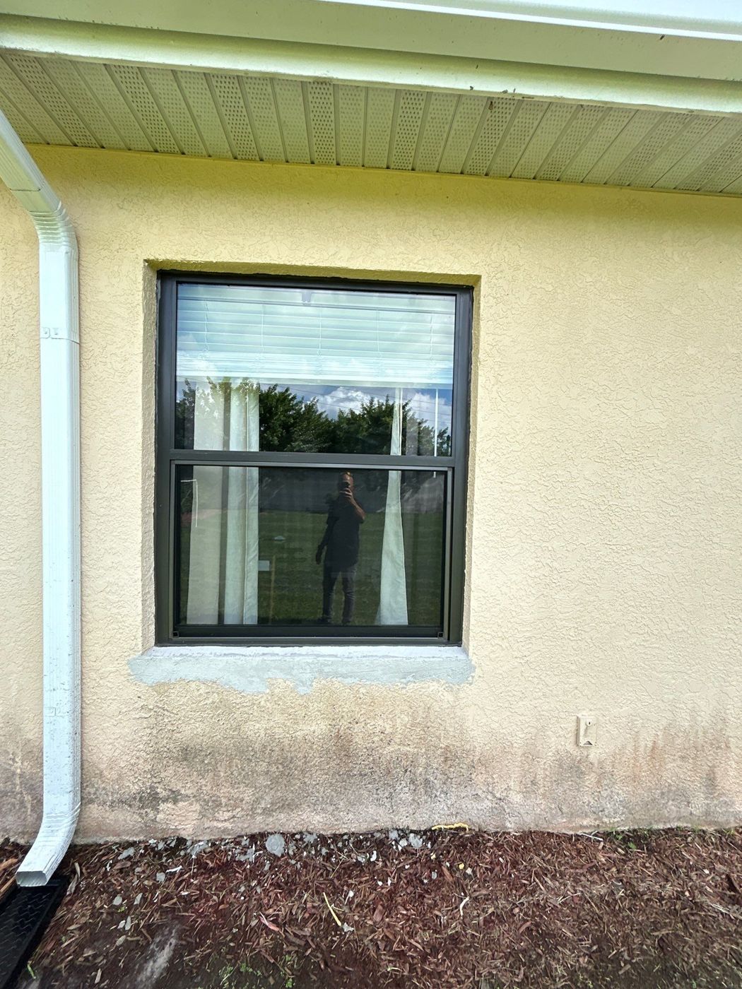 After: bronze ECO aluminum impact windows, Lutz FL