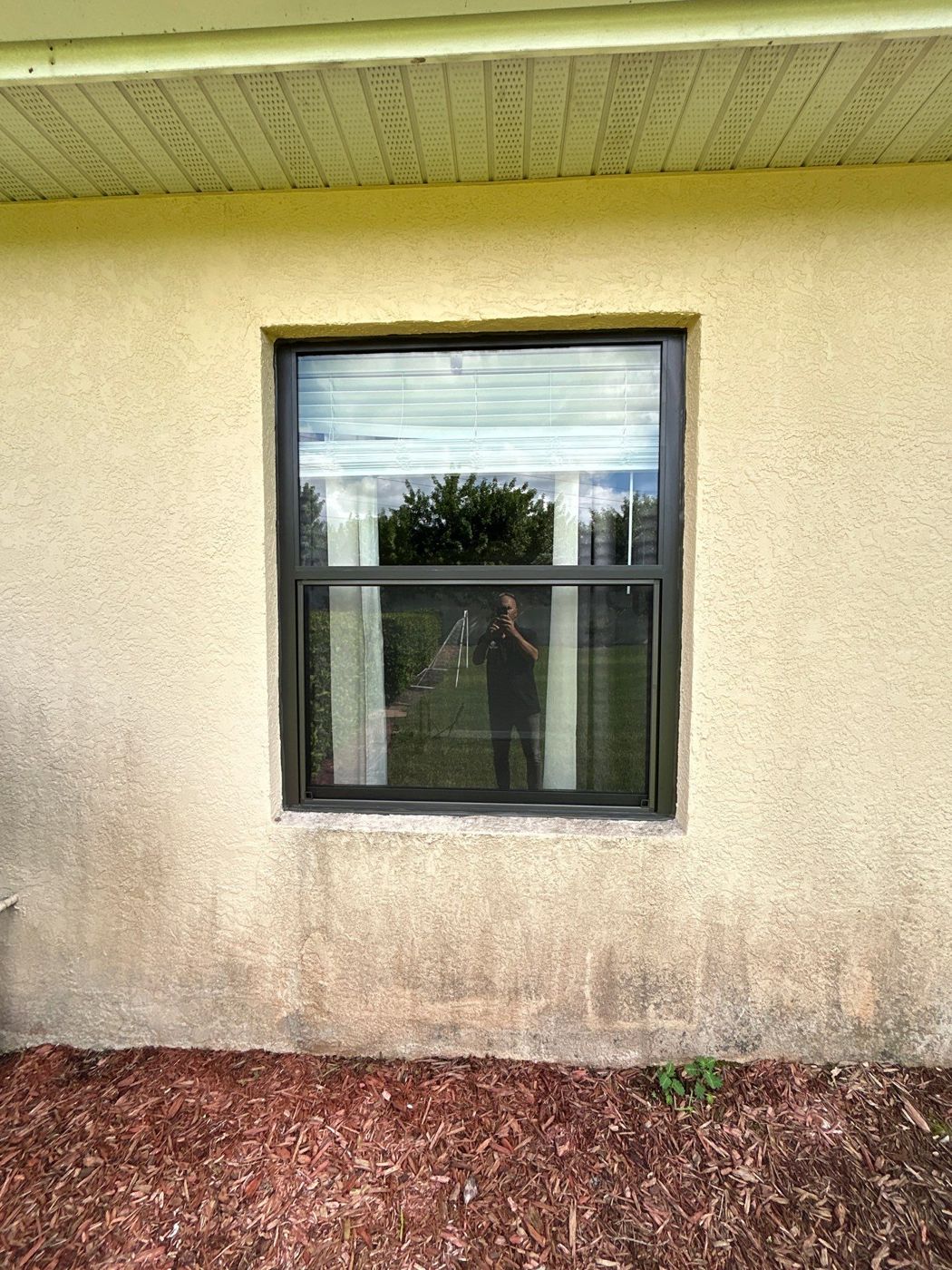 After: bronze ECO aluminum impact windows, Lutz FL