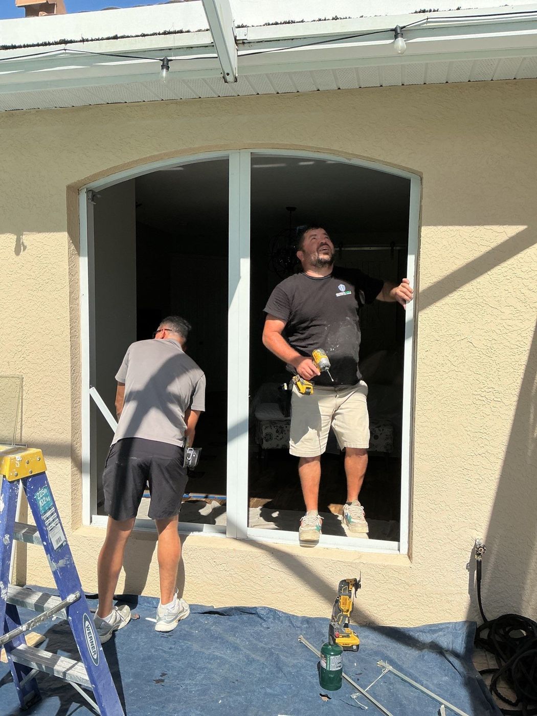 Installation in progress, Lutz FL