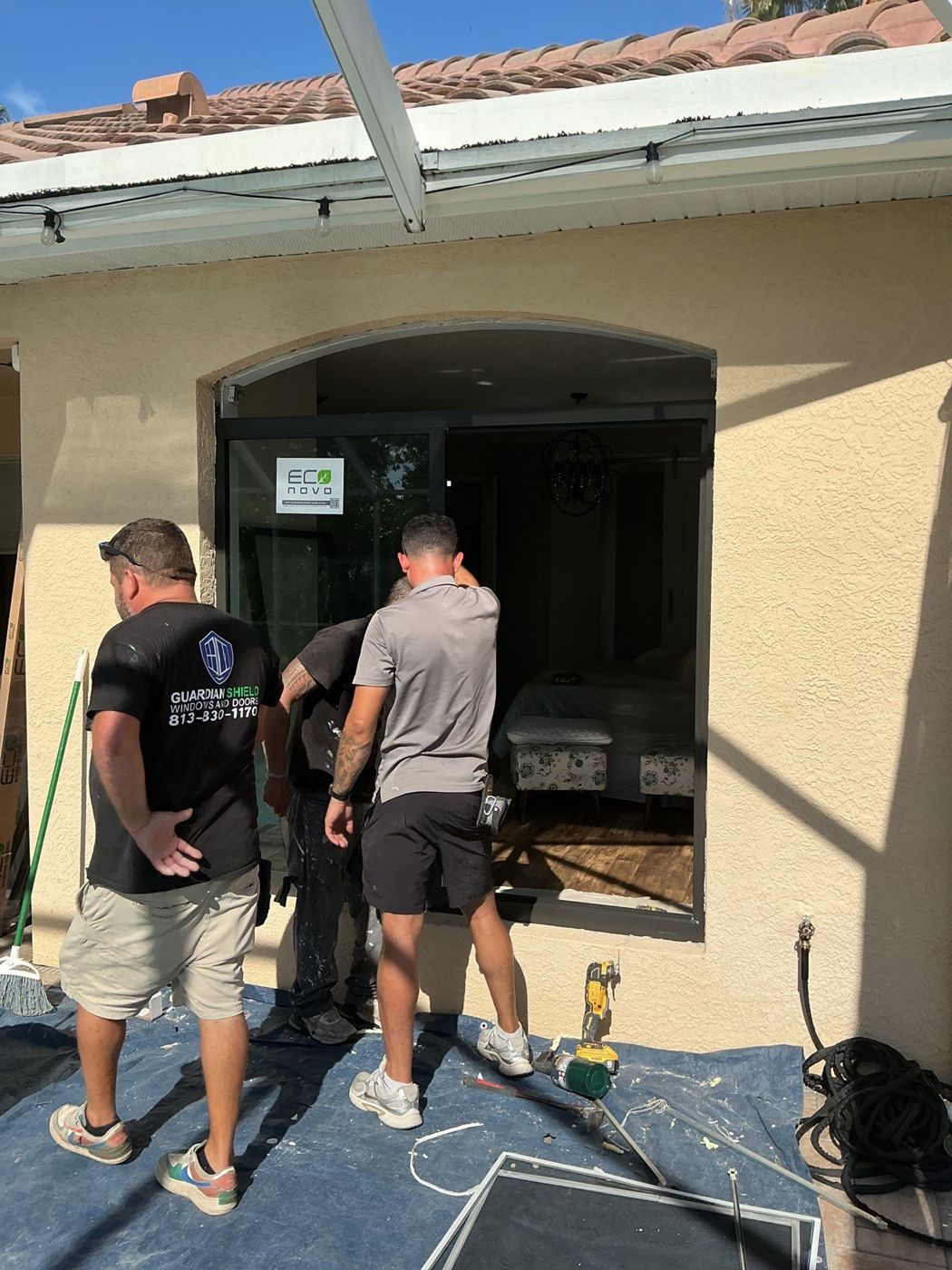 Installation in progress, Lutz FL